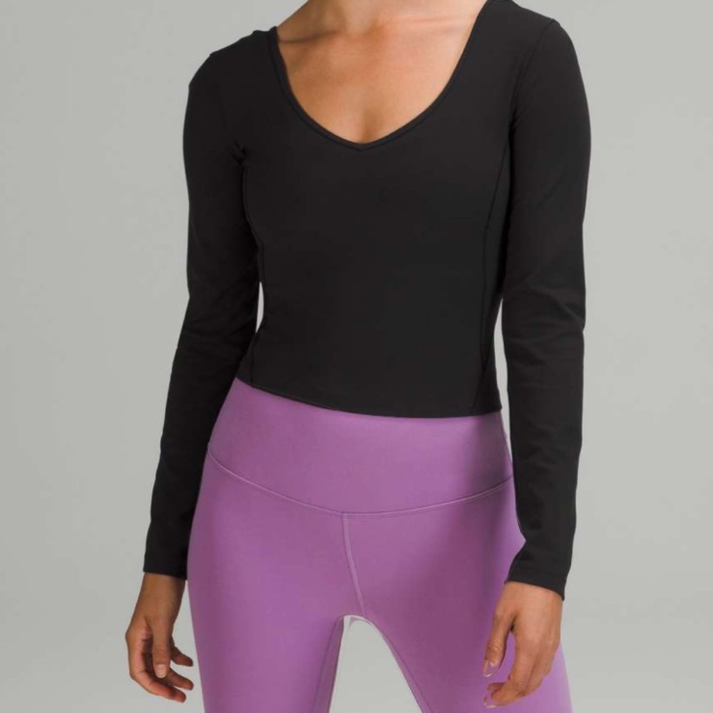 Lululemon Athletica Black Align Long Sleeve